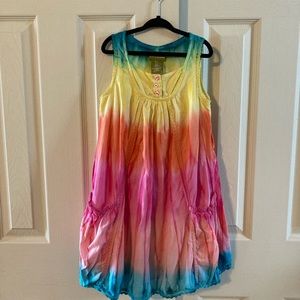 Pandemonium Girls Tie Dye Dress